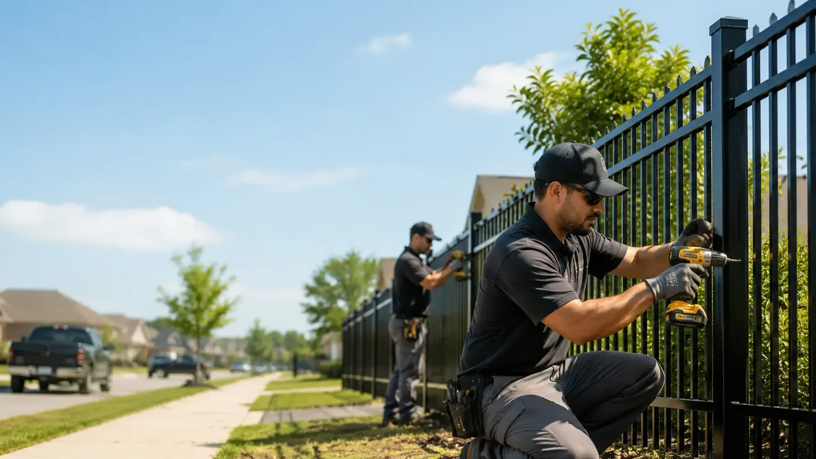 Metal Fence Installation in Vergennes, IL